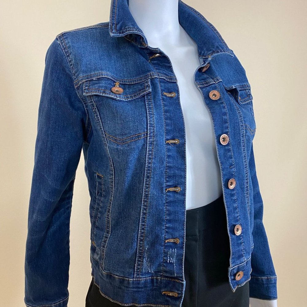 Stretch Blue Jean Jacket